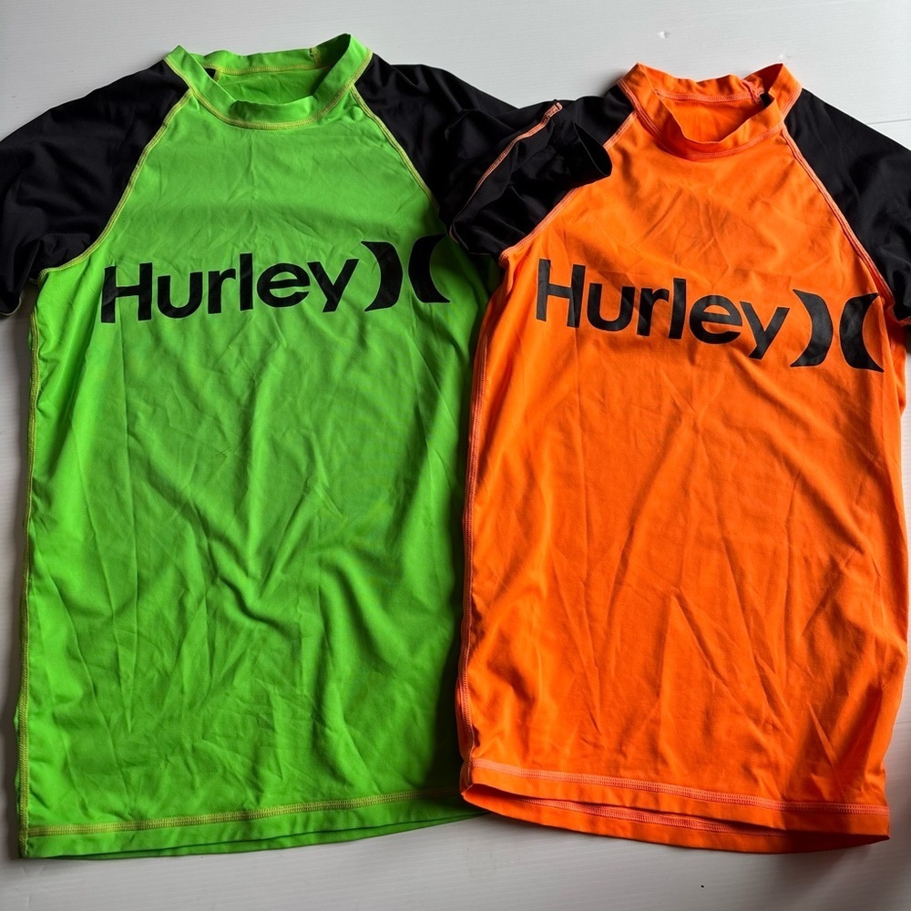 Hurley Swimming T Shirts - Size Small - Set of 2